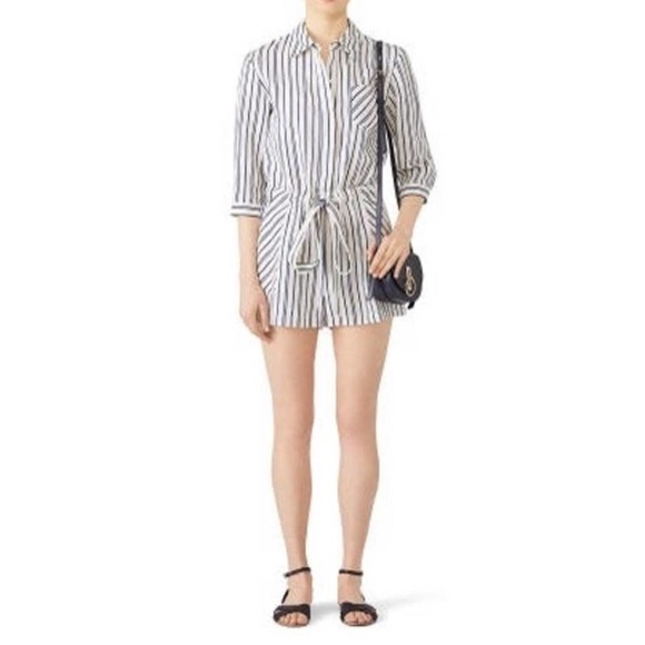 Milly ADD TO HEARTS
Striped Charlie Romper size large - Picture 1 of 12